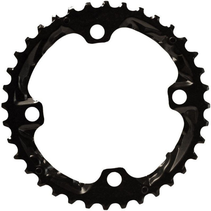 Звезда передняя SHIMANO Y-PART, для FC-T521, 36T-AL, черная Y1NL98020